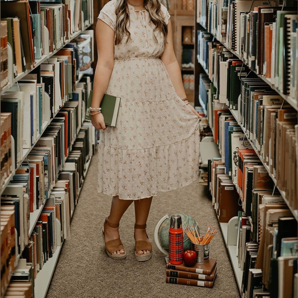 Altar’d State Vintage Floral Midi Dress